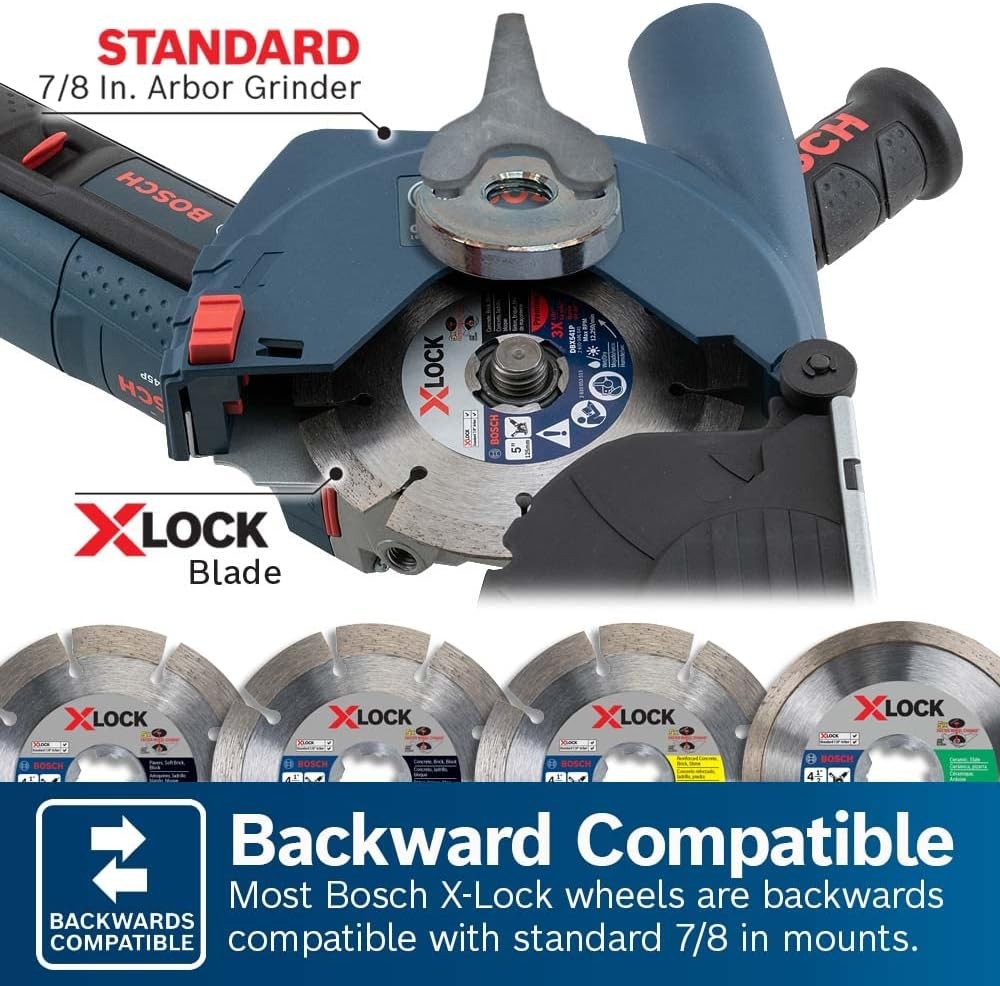 Bosch Genuine 6 In. X-LOCK Segmented Rim Diamond Blade – 2610059915
