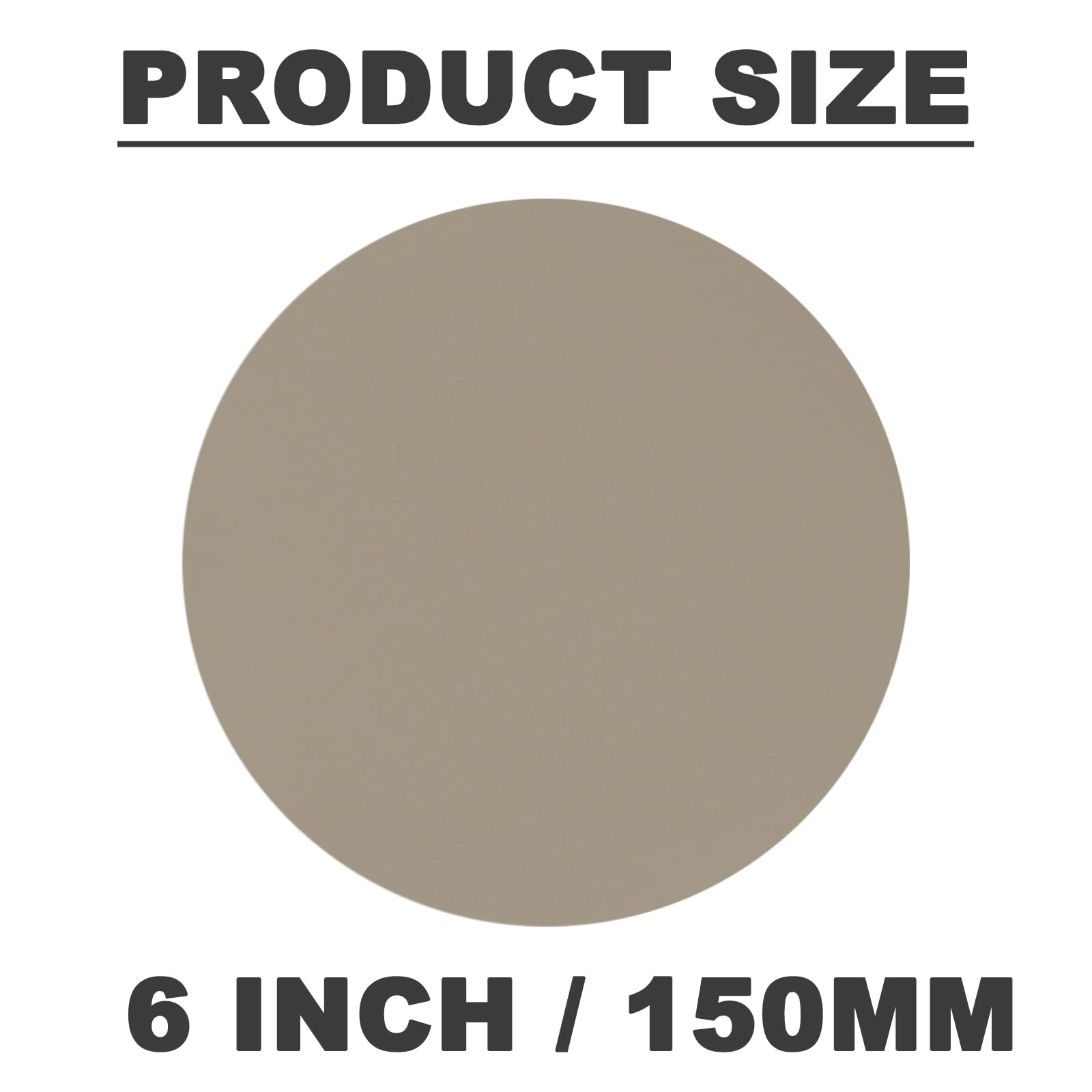 50Pcs 3000 Grit 6 Inch Sanding Dics Hook & Loop