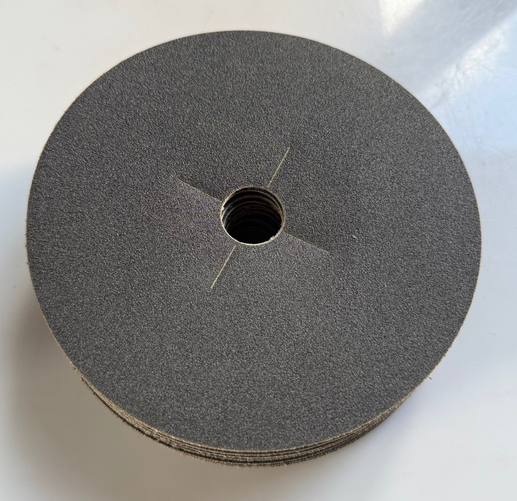 CRL 5X78220CB 5″ x 7/8″ 220X Glass Grit Sanding Discs 125x22MM (QUANTITY 100)