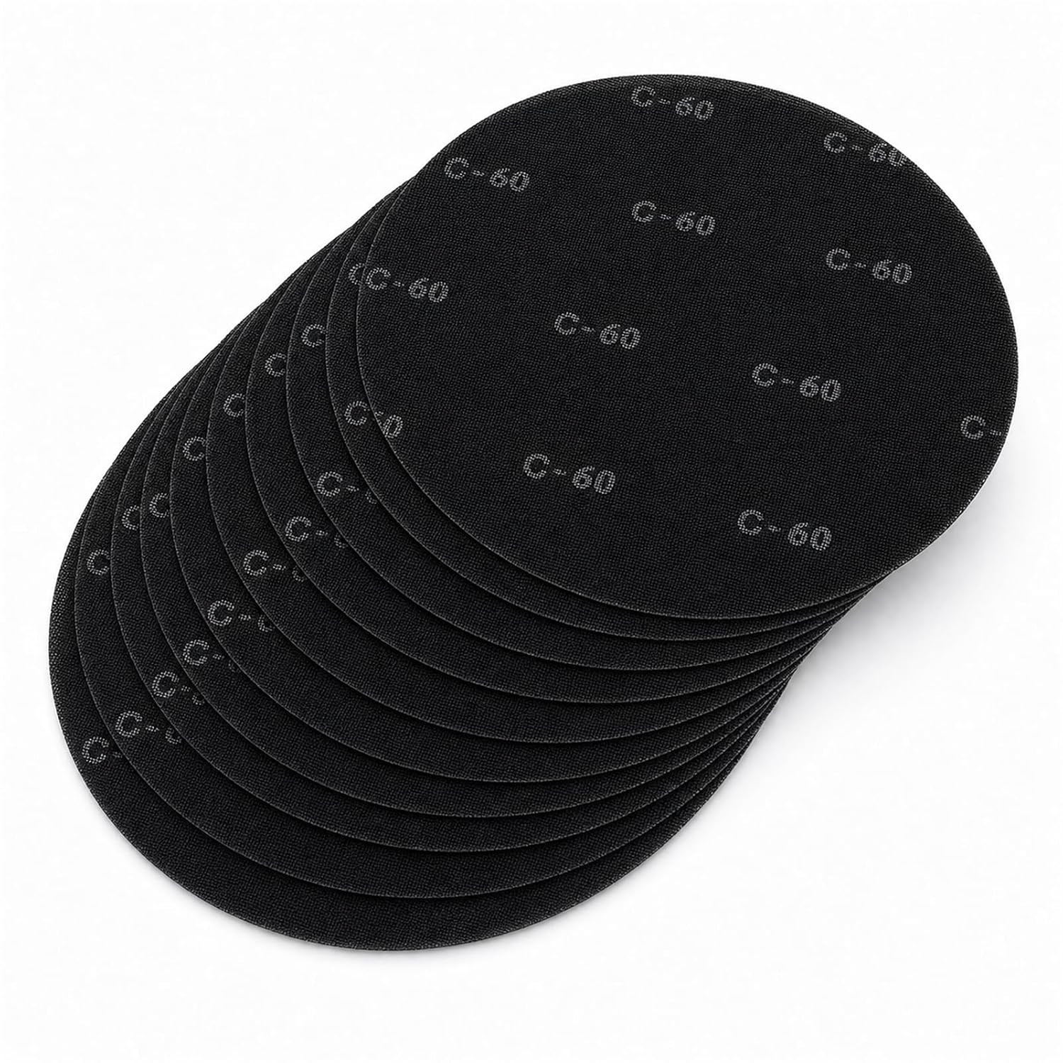 17 Inch Sanding Screen Discs, 60 Grit for Heavy Stripping, 10 Pack | Double-side