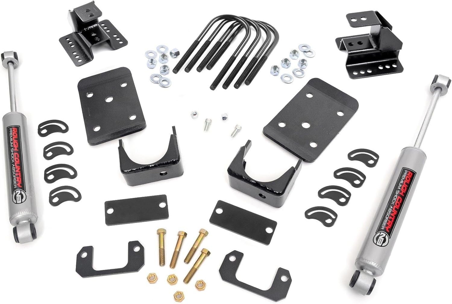 2″ Front 4″ Rear Lowering Kit for 07-15 Chevy/GMC 1500 2WD – 72330