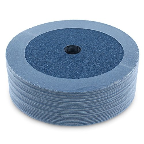 25 Pieces Resin Fiber Discs 7 Inches 7/8″ Arbor 80 Grit Zirconia Grinding Wheel