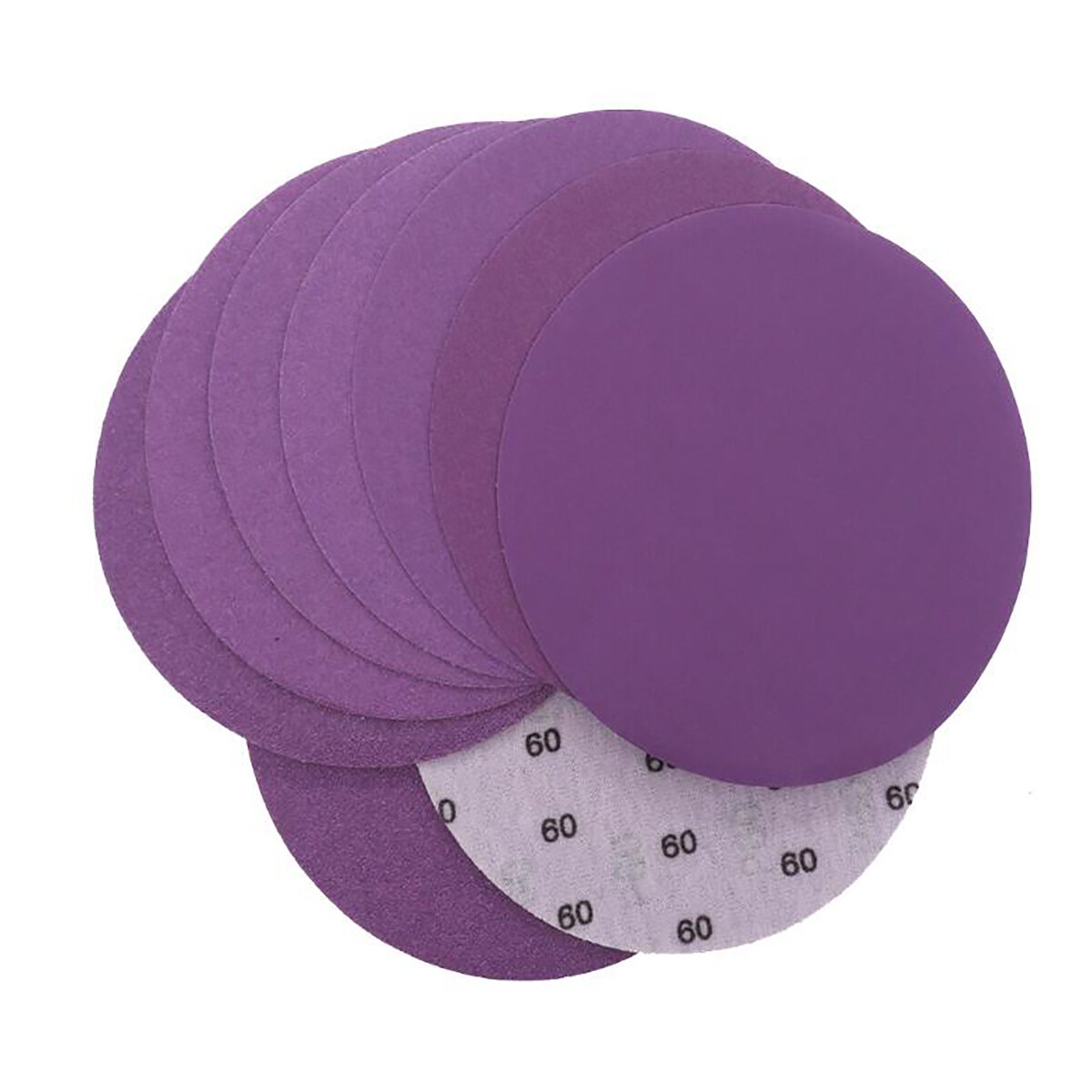 3″ 75mm Wet and Dry Sanding Discs Hook&Loop Polishing Sandpaper Pads 60#-10000#
