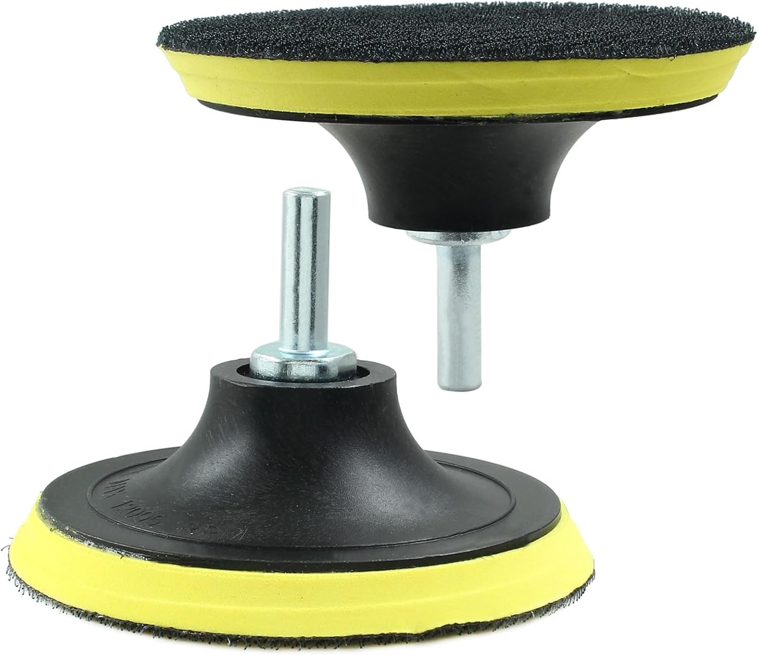 Durable 4-Inch Hook and Loop Backing Pads Set – Ideal for Polishing and Buffing