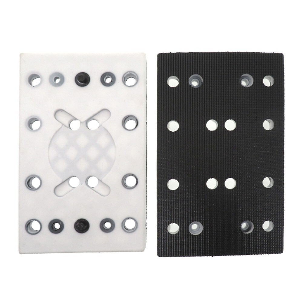 130x80mm Sanding Pad 12 Holes Replacement Backup Plate for RTS 400 REQ