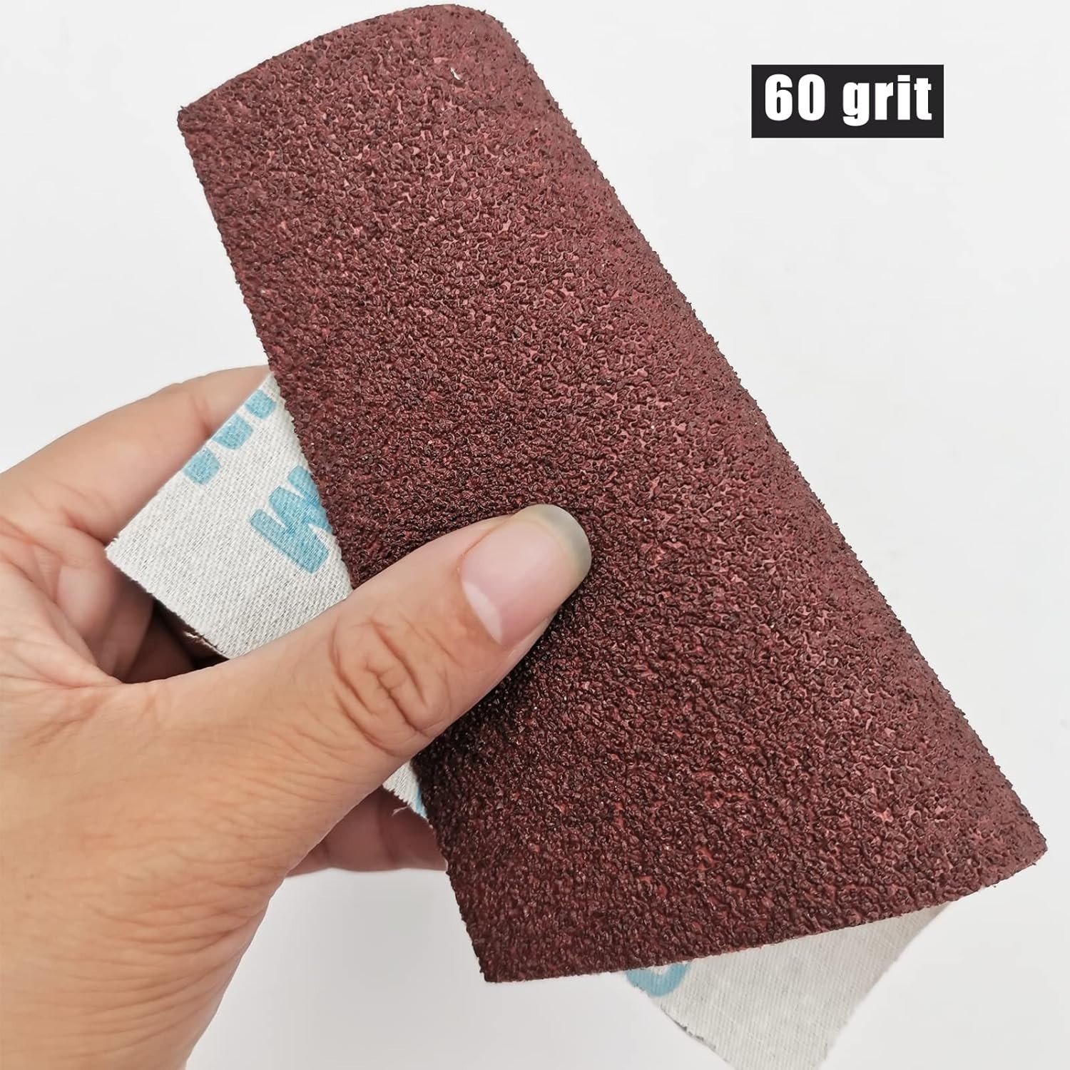 1/4 Sheet Sandpaper 4.5 x 5.5 Inch, Wet Dry Sand Paper, 60Grit-30pcs Sanding She
