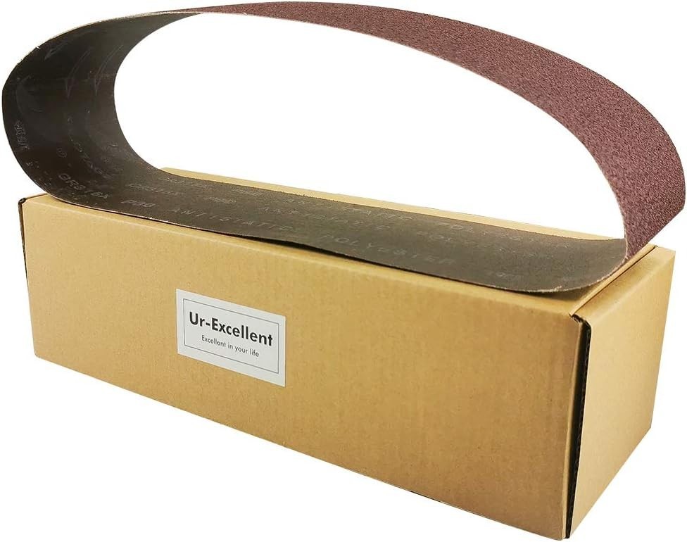 4×36 Sanding Belt Pack – 12 Aluminum Oxide Grits for Versatile Sanding