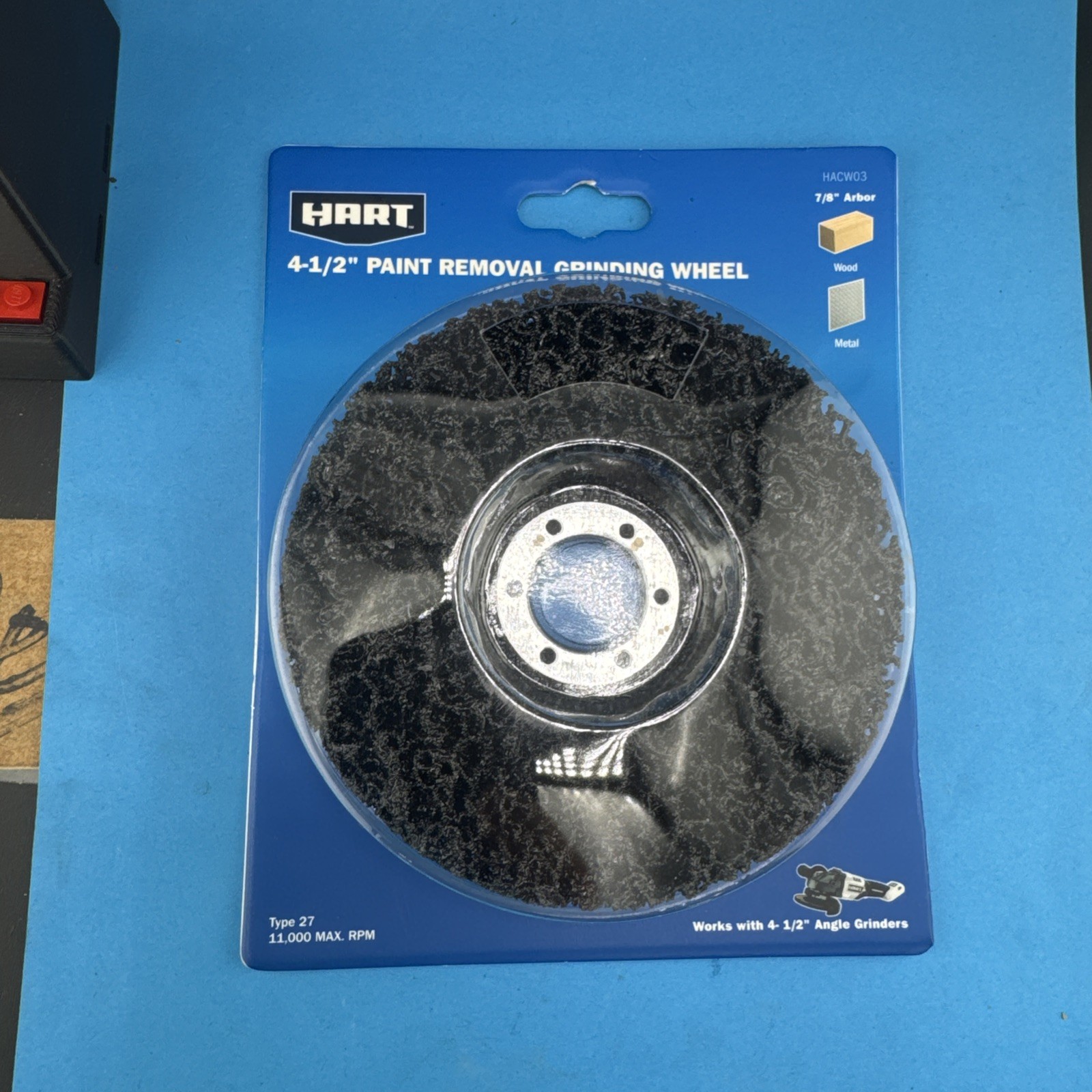 HART 4-1/2″ Paint Removal Grinding Wheel HACW03