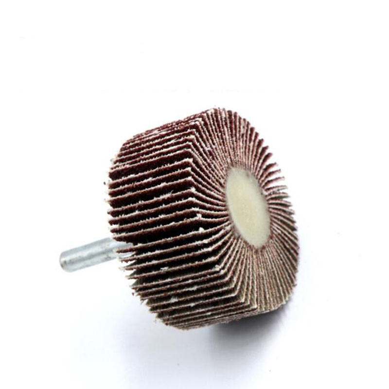 16mm-80mmGrinding Sanding Flap Wheel Abrasive Disc 80 Grit Rotary Tool 6mm Shank