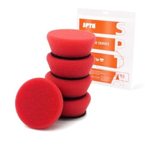 Red T10 Mini Ultra-Fine 1.3 Inch (32mm) 5Pcs Red T10 Ultra-Fine Finishing Pad