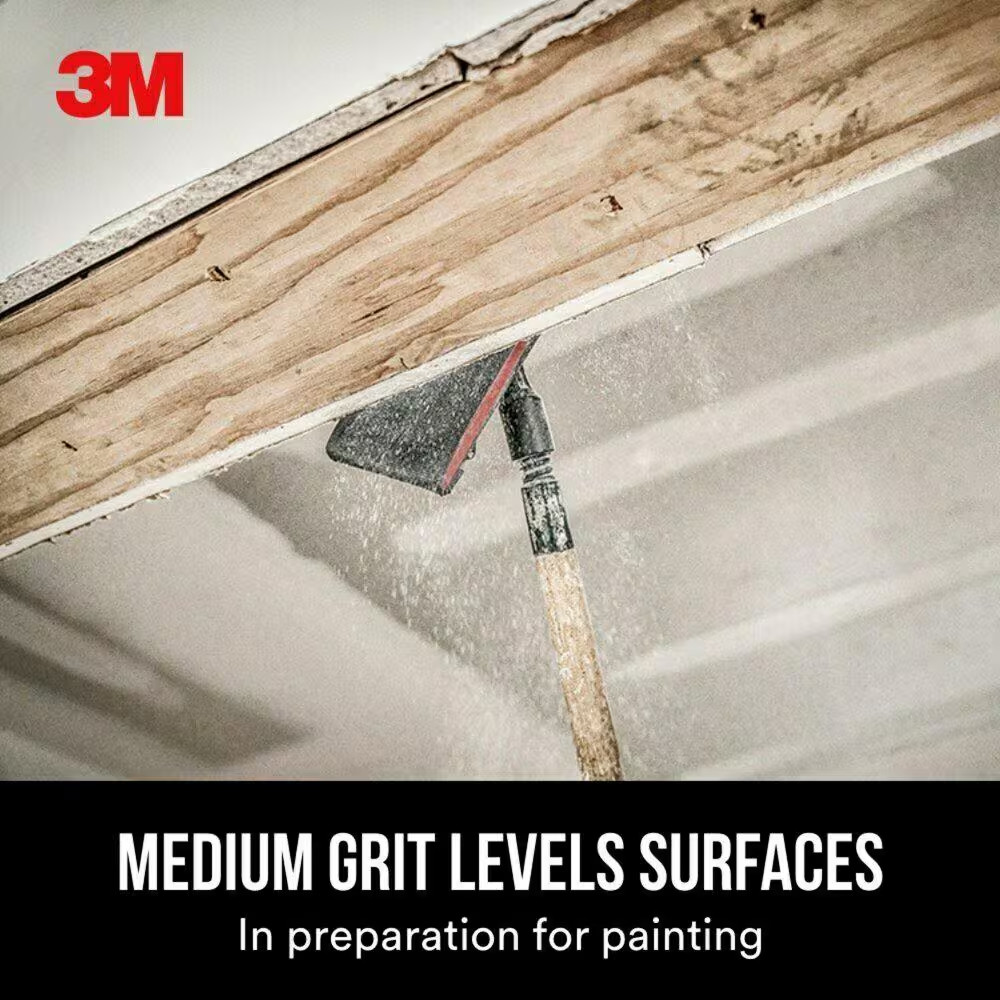 Pro-Pak 4-3/16 In. X 11-1/4 In. 100-Grit Medium Drywall Sanding Sheet (25-Pack)