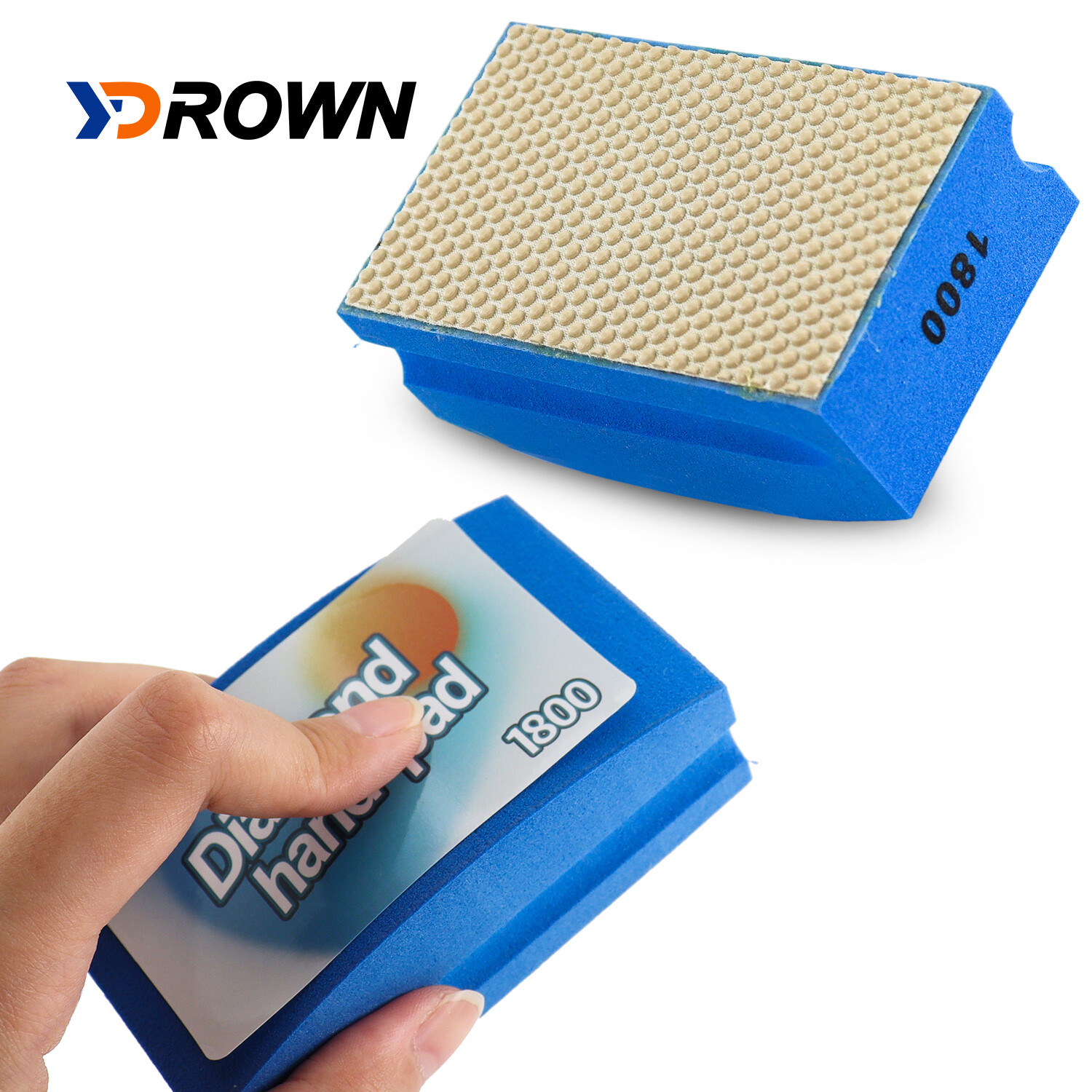 Resin Diamond Hand Polishing Pads for Stone Glass Ceramic Marble Granite Fine
