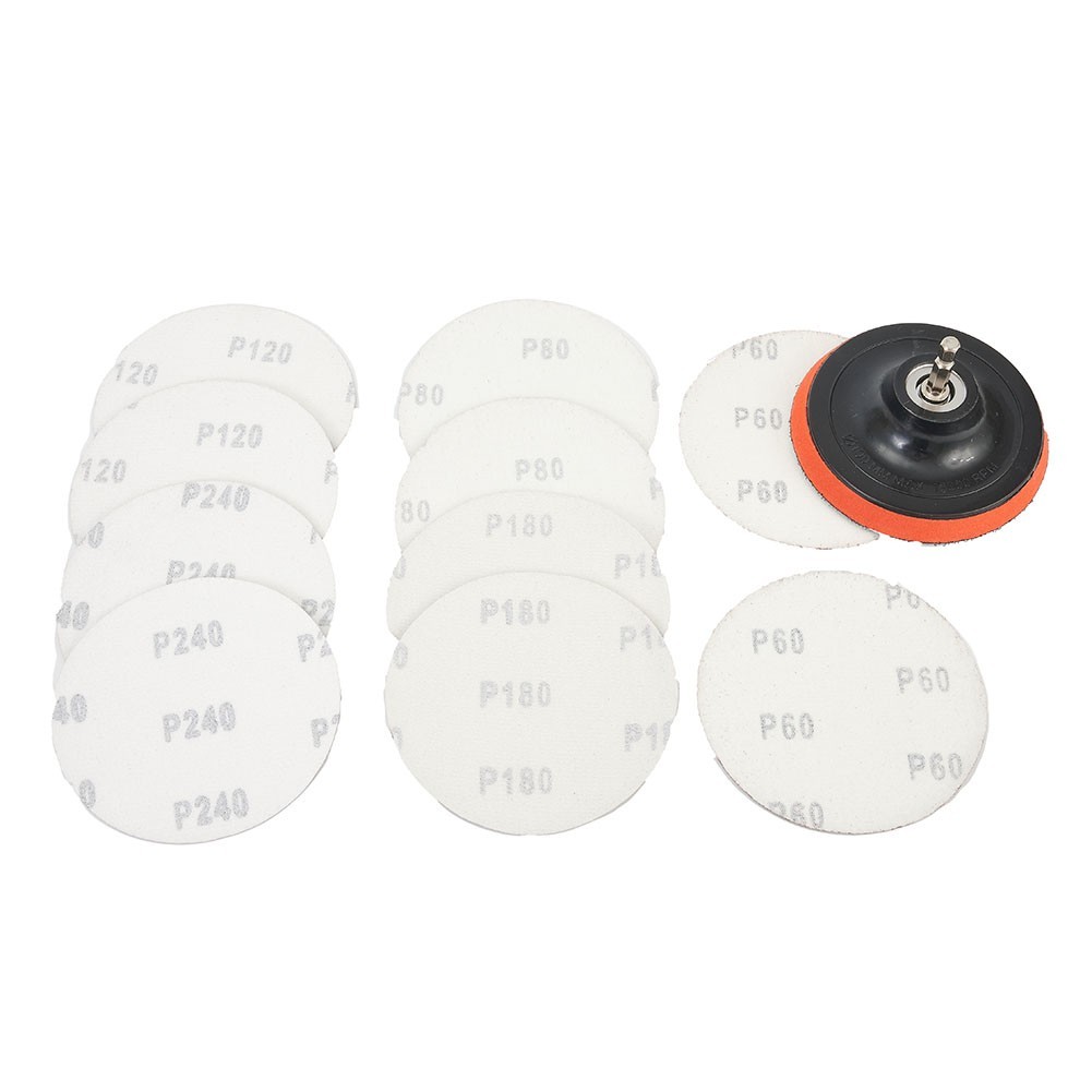 Sanding Disc Aluminium Oxide Hook&Loop M10 M10 Set Polyurethane Sanding