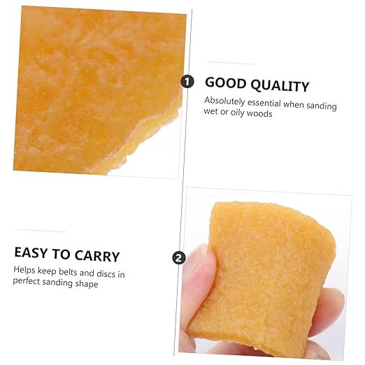 Abrasive Belt Cleaner 2 Pcs Cleaning Eraser Abrasive Sanding Belt Cleaner Block