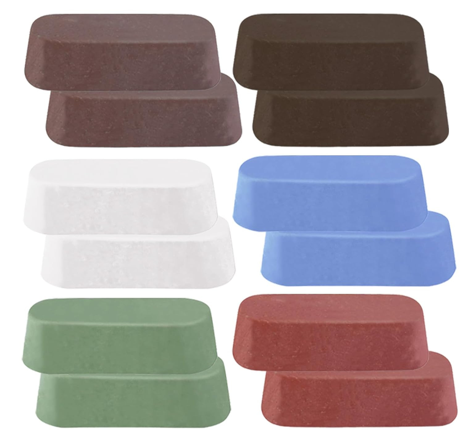 12 Pcs Metal Buffing Polishing Compound for Buffing Wheel, Buffing Wheel Compoun