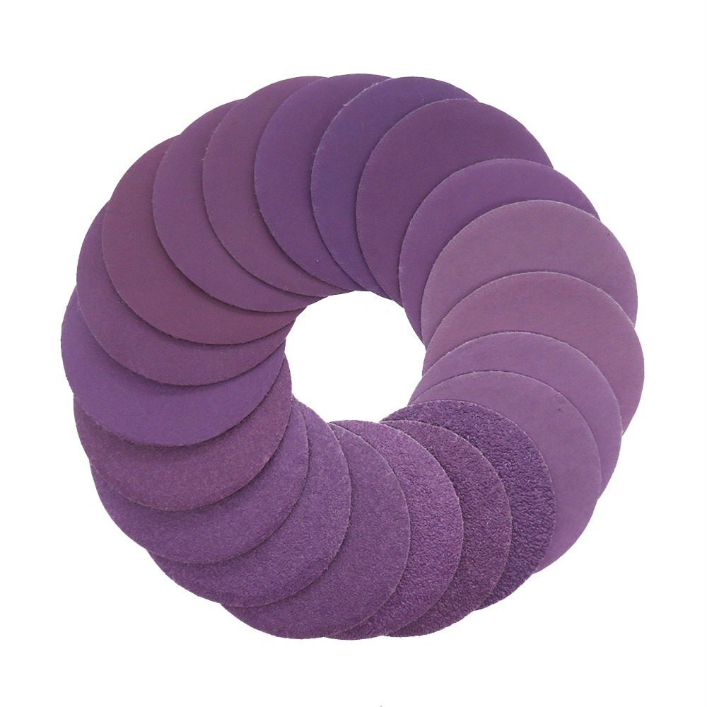 2-Inch 50mm Sanding Discs 60-10000 Grit Hook Loop Aluminum Oxide Sandpaper