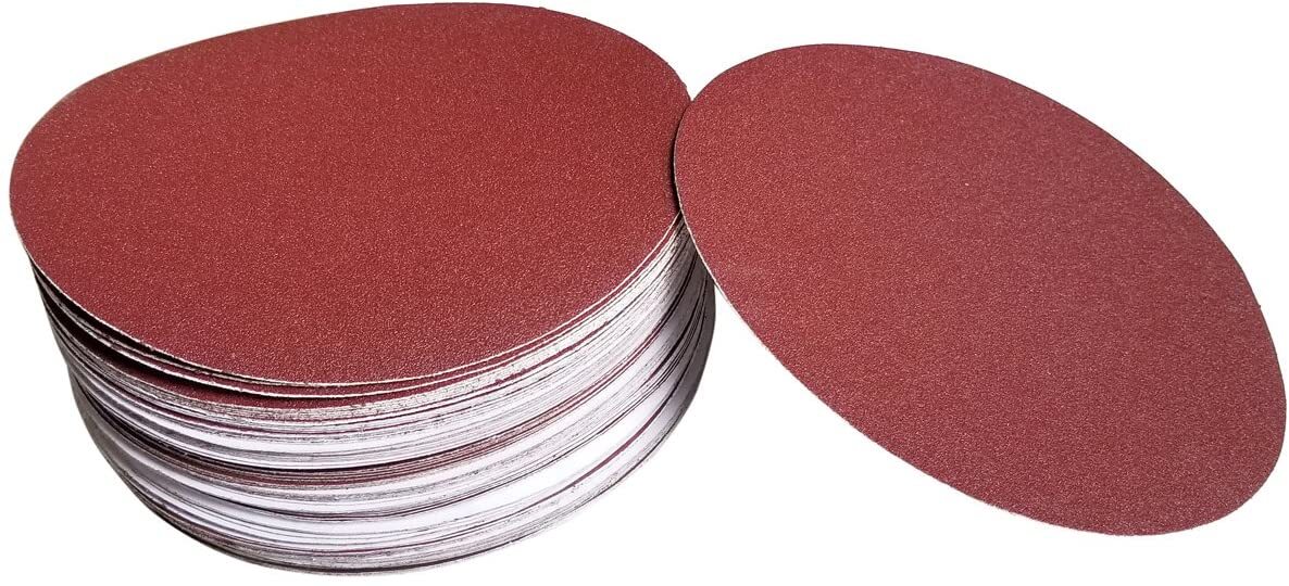 80PCS 6in PSA Self Adhesive 80-1000 Grit Sanding Disc Stick On Sandpaper Peel