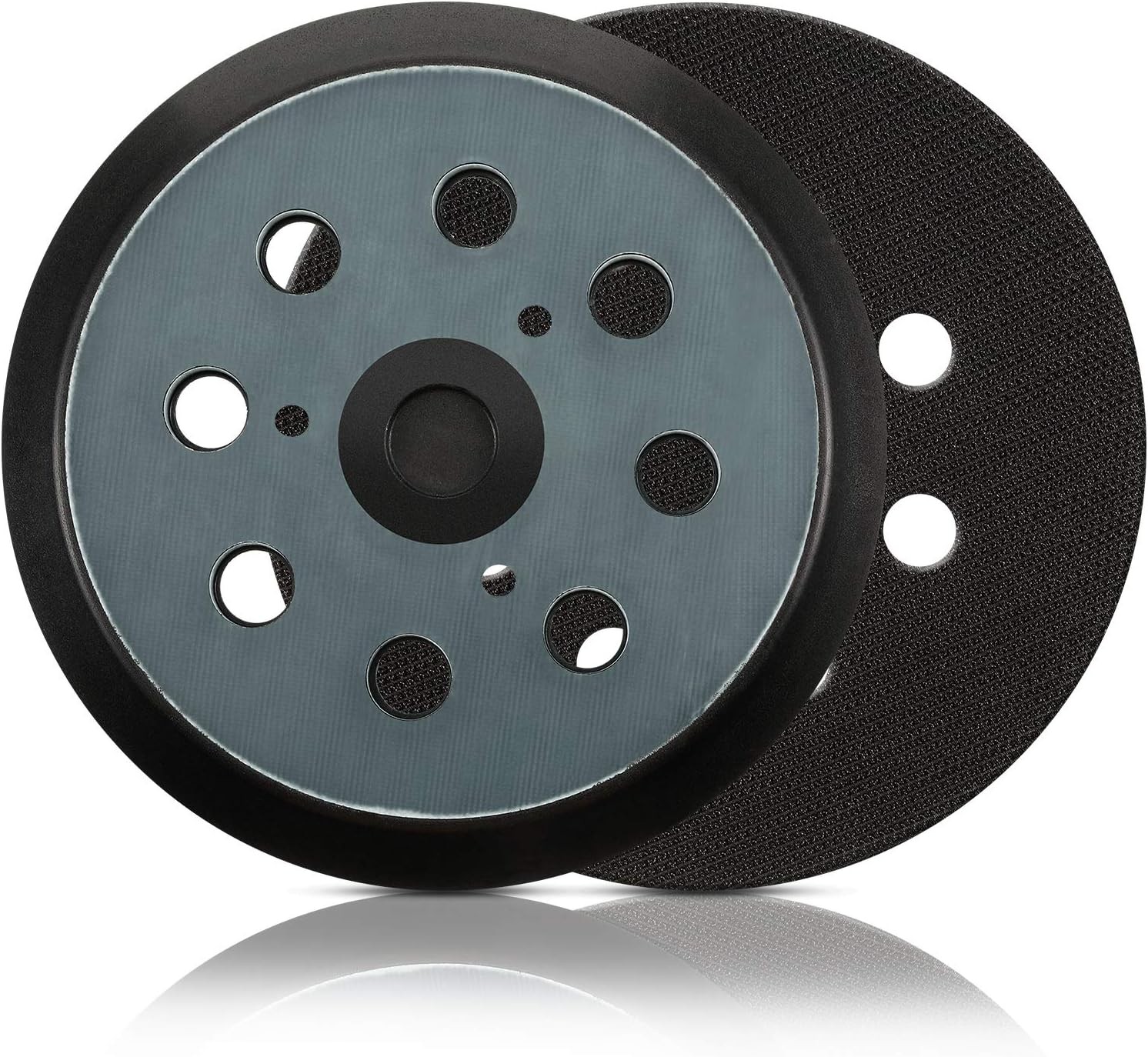 Gripit Sanding Pad 54398: Firm, 5″, Hook, 8 Hole, Low Profile MADE IN USA