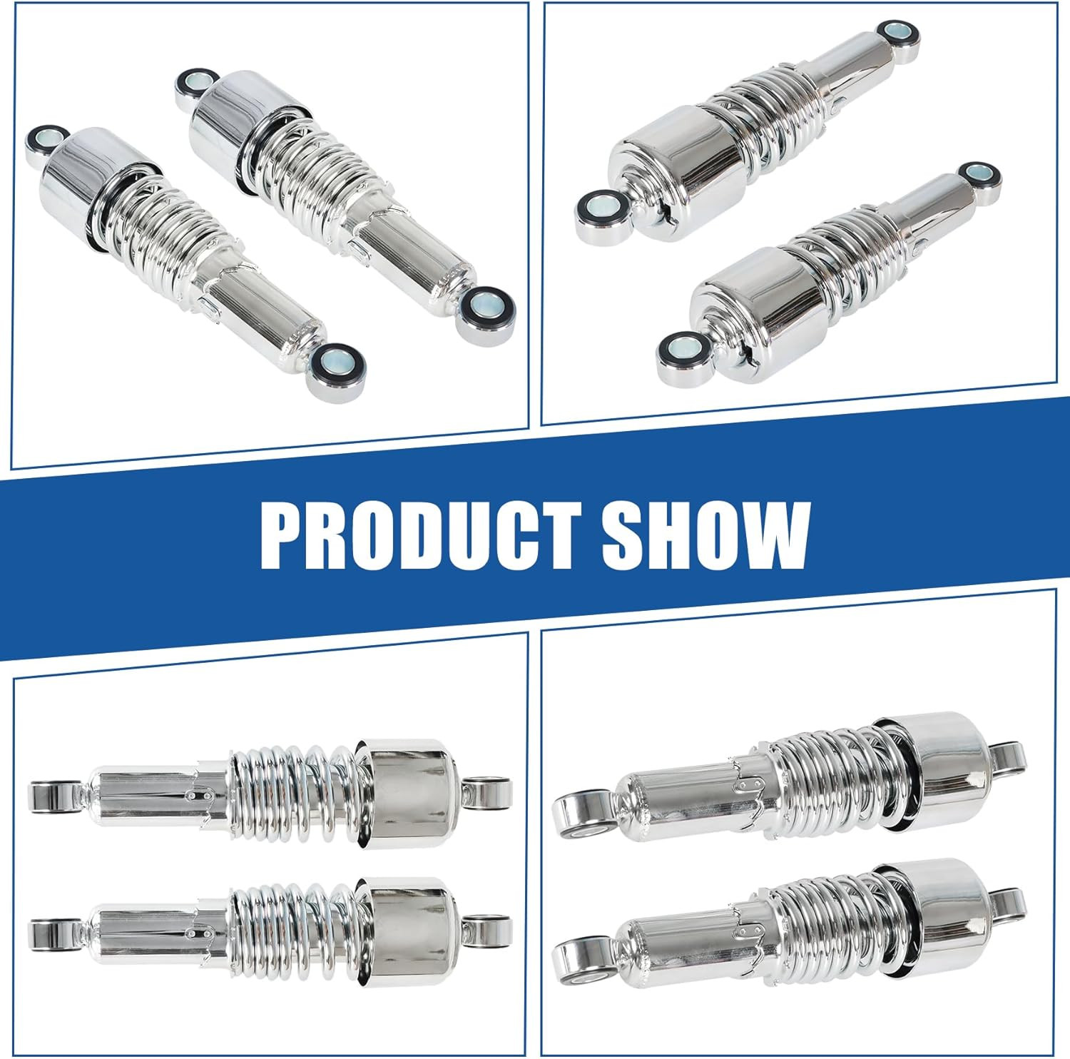 Motorcycle Rear Shocks Absorbers round Hole 10.5Inch 267Mm for Sportster 883 12