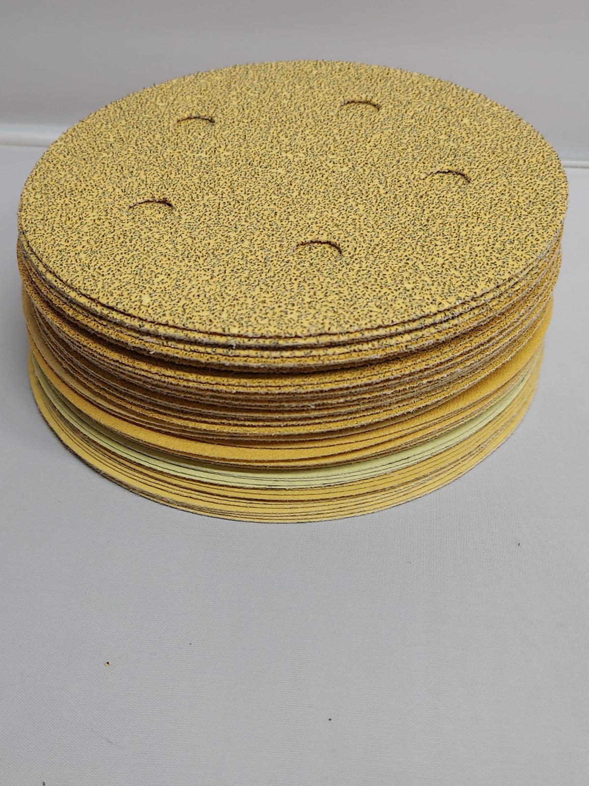 48pcs Hook & Loop Sanding Discs 5 Inch 5 Holes for Orbital Sanders 125mm Variety