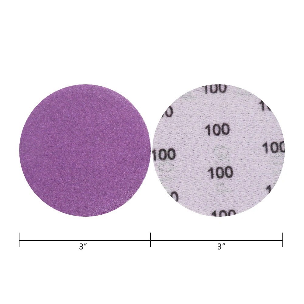 30PCS 3/4in Aluminum Oxide Sandpaper 60-10000 Grit Sanding Discs Paper Hook Loop