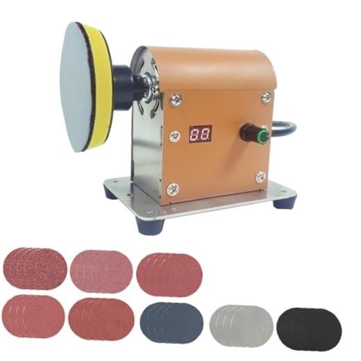 Electric Resin Polishing Machine, Resin Sanding and Polishing Kit, 100W