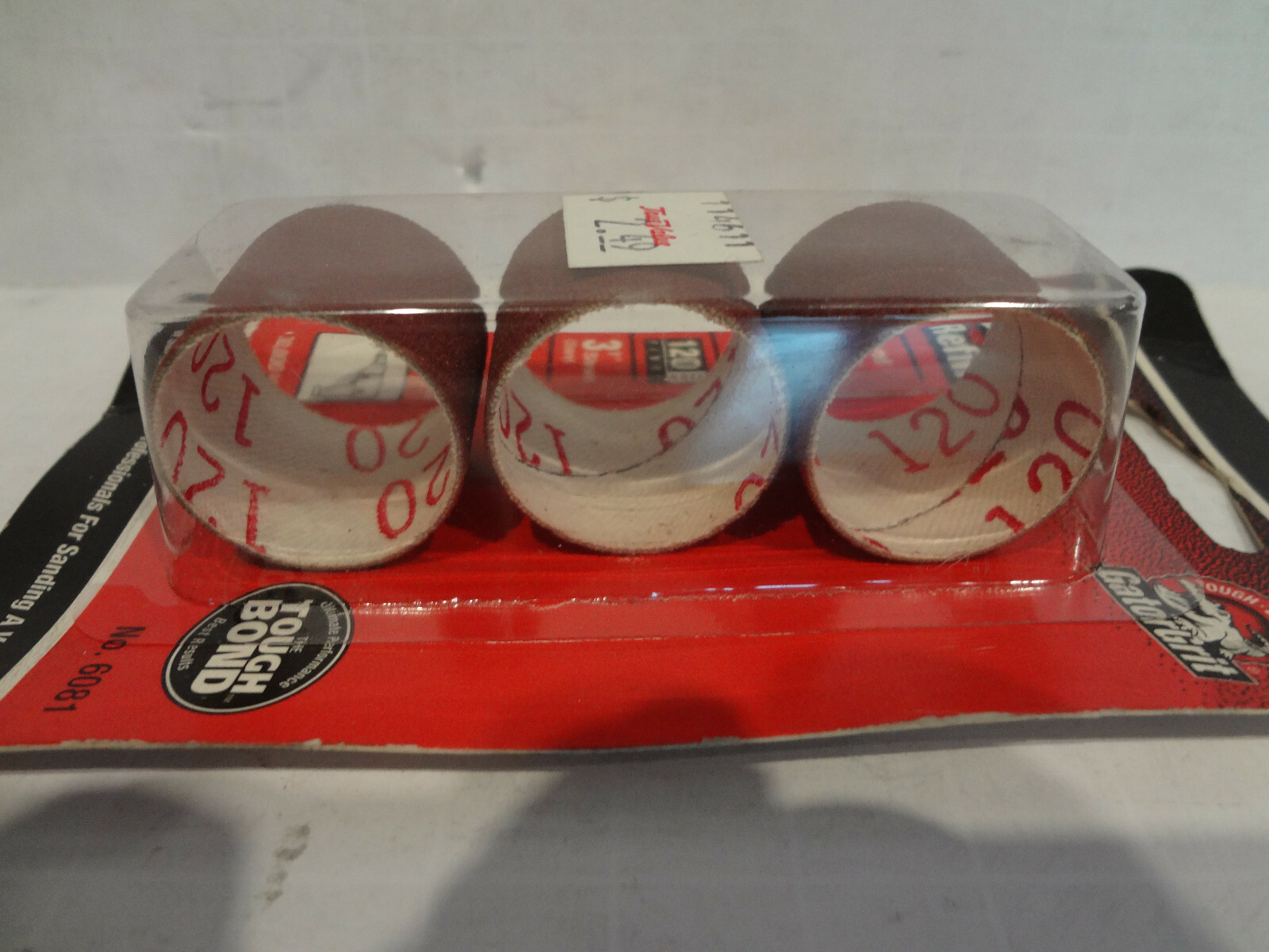 GatorGrit 1″ Drum Sander Refills 120 Fine #6081 (3 sleeves)