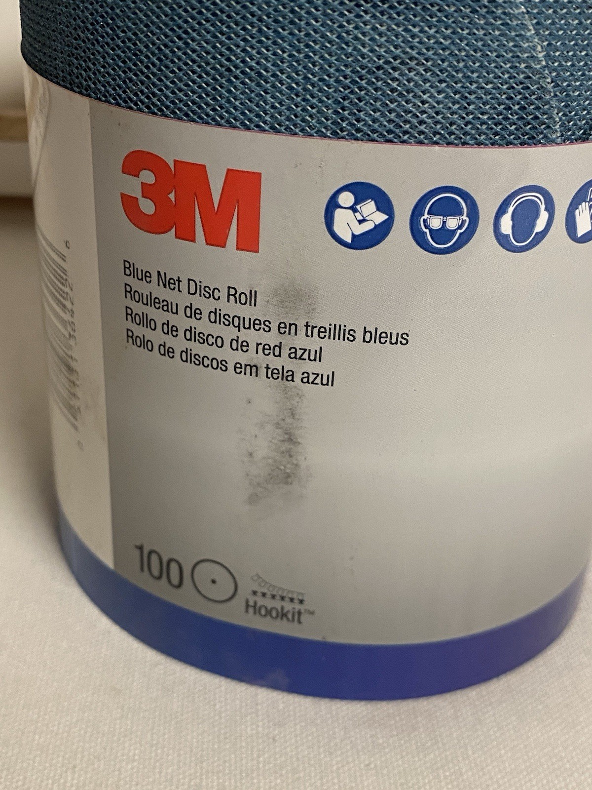 3M Blue Net Disc Roll 36422 150G 6″ Single QTY 100 Roll Lot Of 2