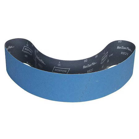 Norton Abrasives 78072770042 Sanding Belt, 6 In W, 48 In L, Coated, Zirconia