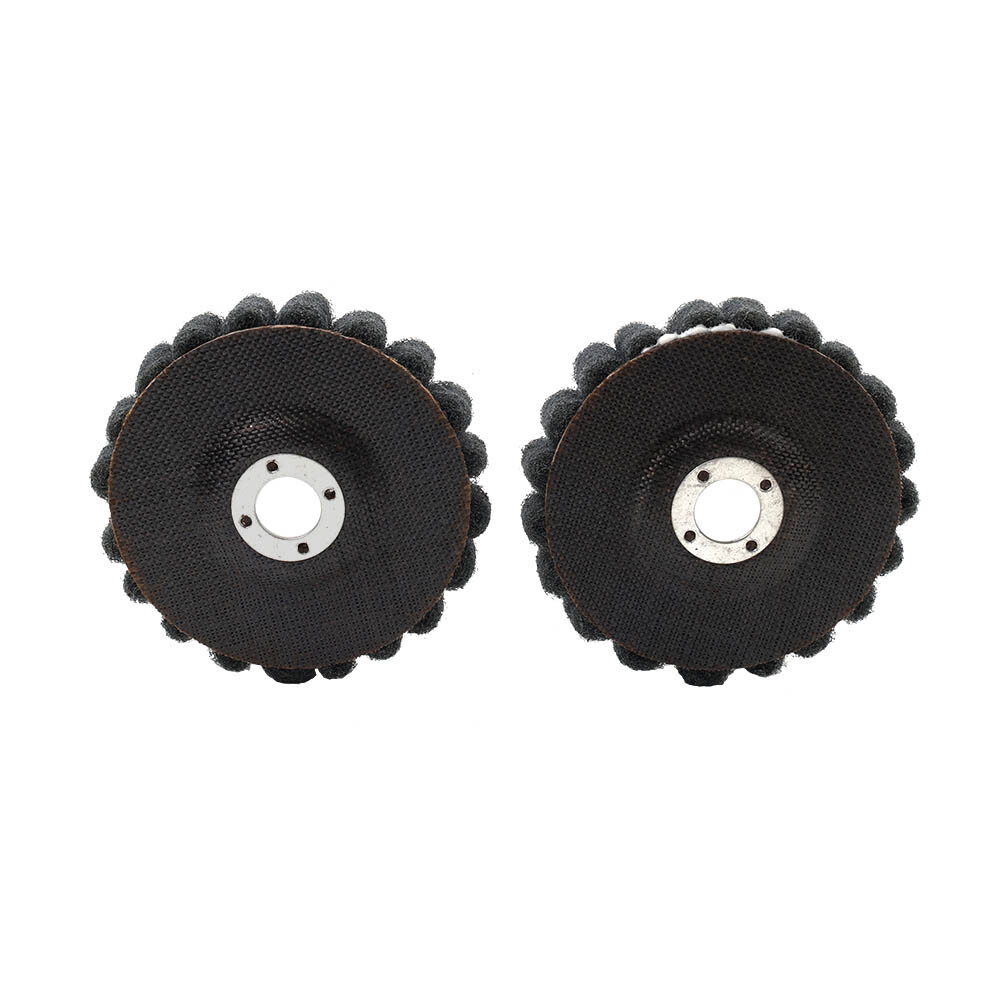 2-10 pcs Nylon Fiber Flap Polishing Buffing Disc Wheel 100mm for Angle Grinder