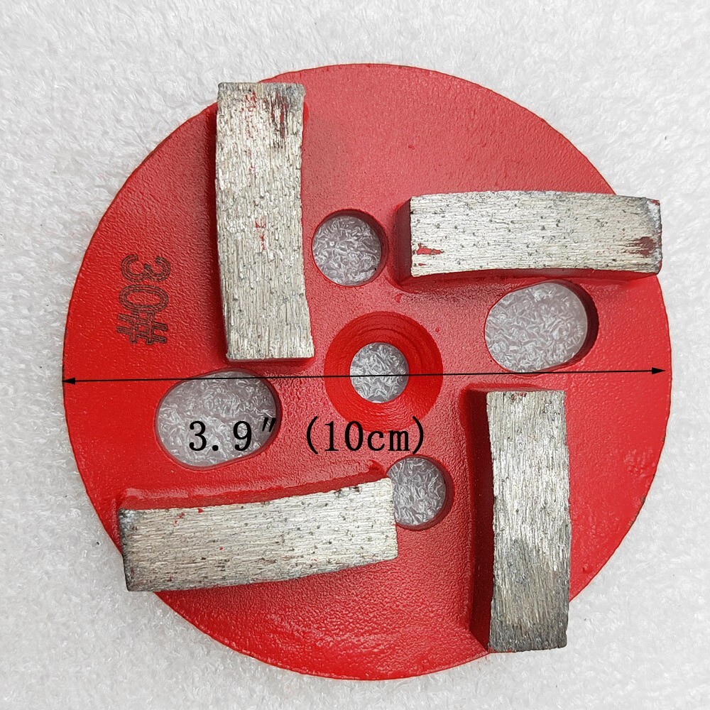 1PC Four Bars Grinding Head Grinding Disc for Concrete Floor Grinder Polisher