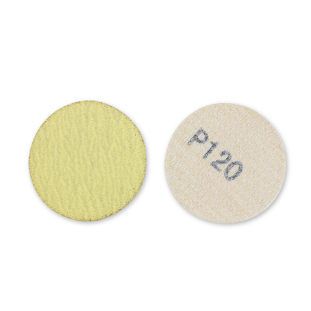 BHA 2″ Inch Gold Hook & Loop Sanding Discs Orbital DA Sandpaper – 50 Pack