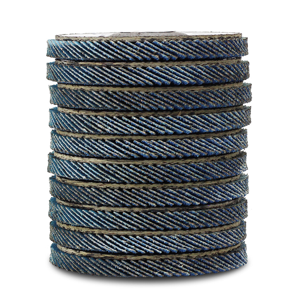 BHA 4″ x 5/8″ Zirconia Flap Discs Grinding Wheels for Angle Grinder – 50 Pack