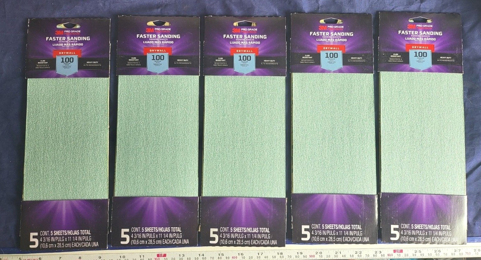 3M Pro Grade Faster Sanding Sheets Heavy Duty (5 Pack) 5 Pack