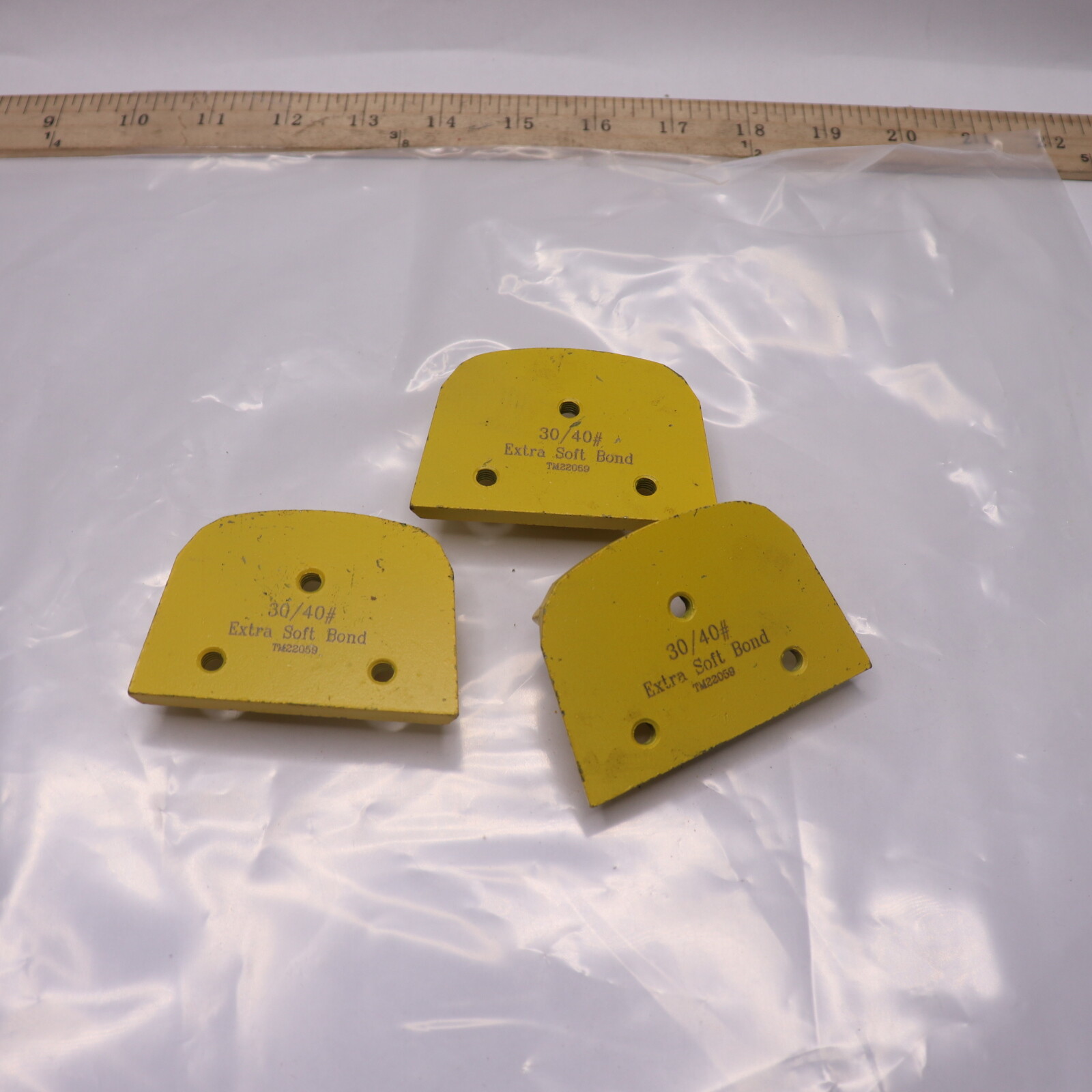 (3-Pk) Diamond Grinding Discs Set Extra Soft Bond 30/40 Grit TM22059