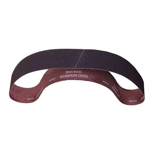 Sanding Belt, 2 in W, 48 in L, Coated, Aluminum Oxide, 36 Grit, Extra Coarse,