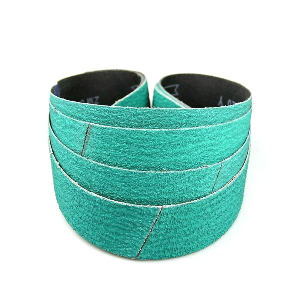 4 Pcs 1600*50mm Z/A Sanding Bands Hard Metal Grinding Belts P40/60/80/120 Mix