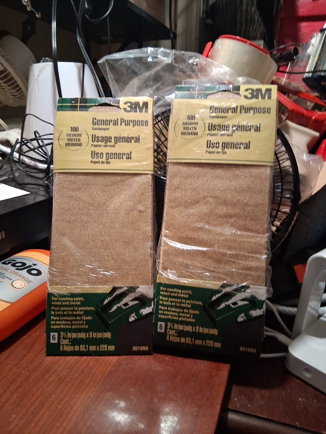 20 Pack Of 6 Each For Sanding Paint,Wood And Metal 3 M General Purpose