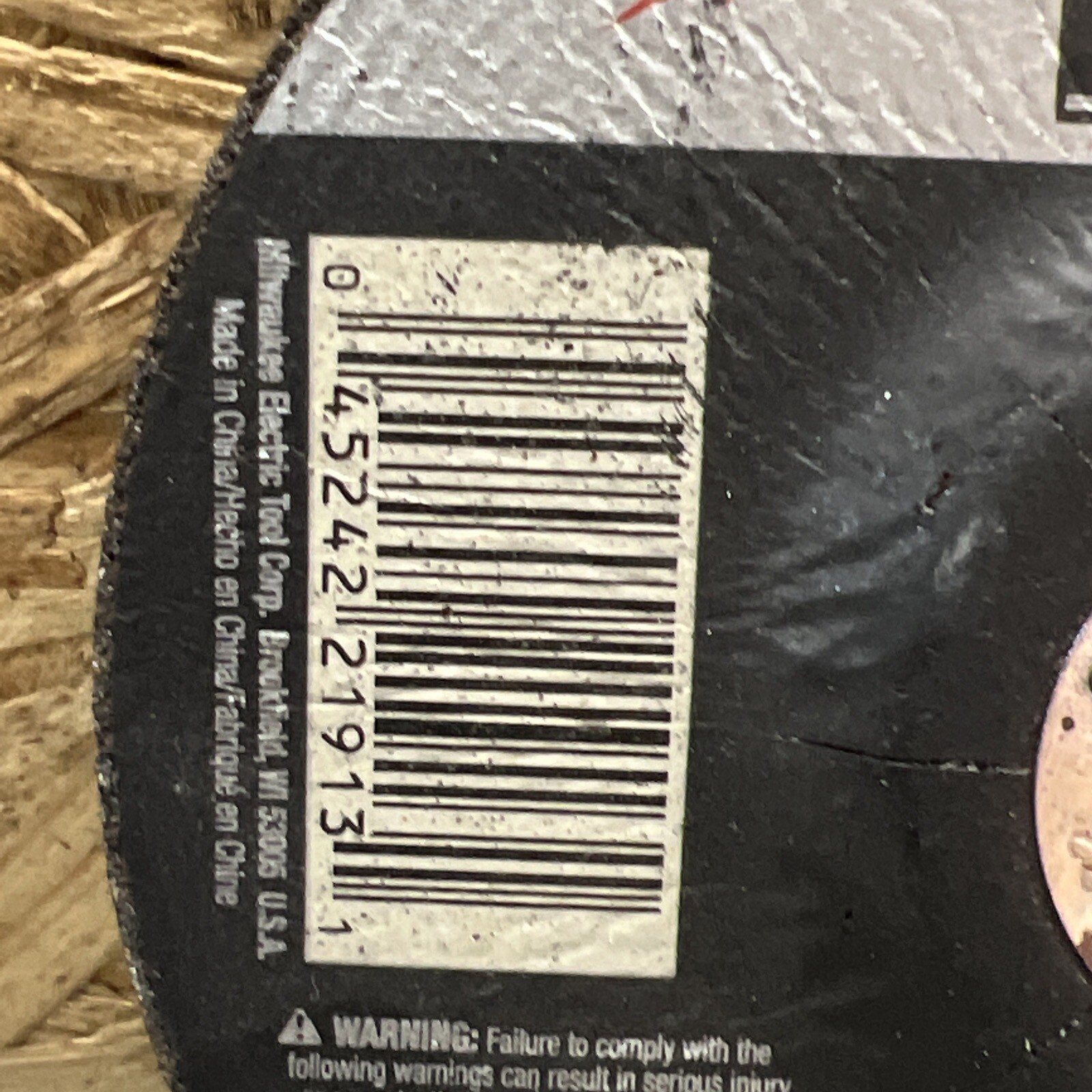 2 PACK Milwaukee 49-94-5005 Cutting Wheel 5 X .045 X 7/8 Type 27