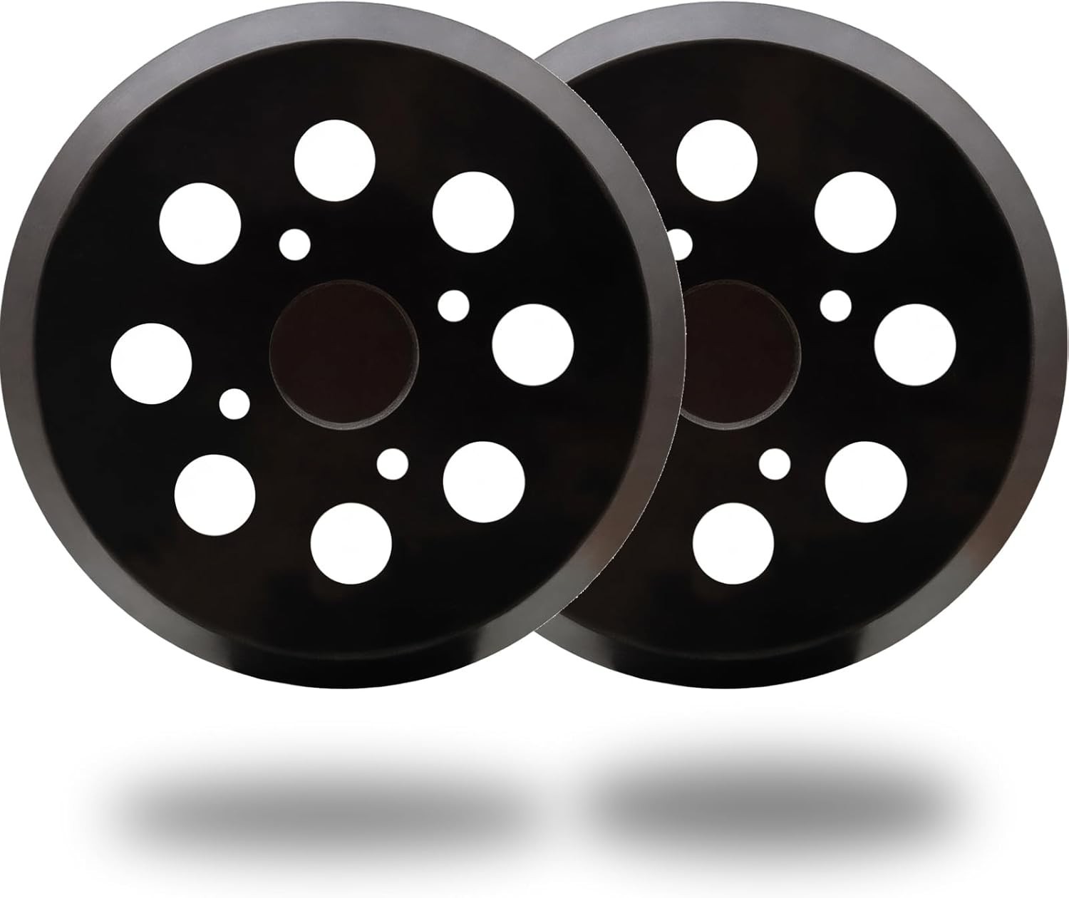 2 Pack 5 Inch 8 Hole Hook and Loop Sander Pad for Ridgid R2600, R2601 5″