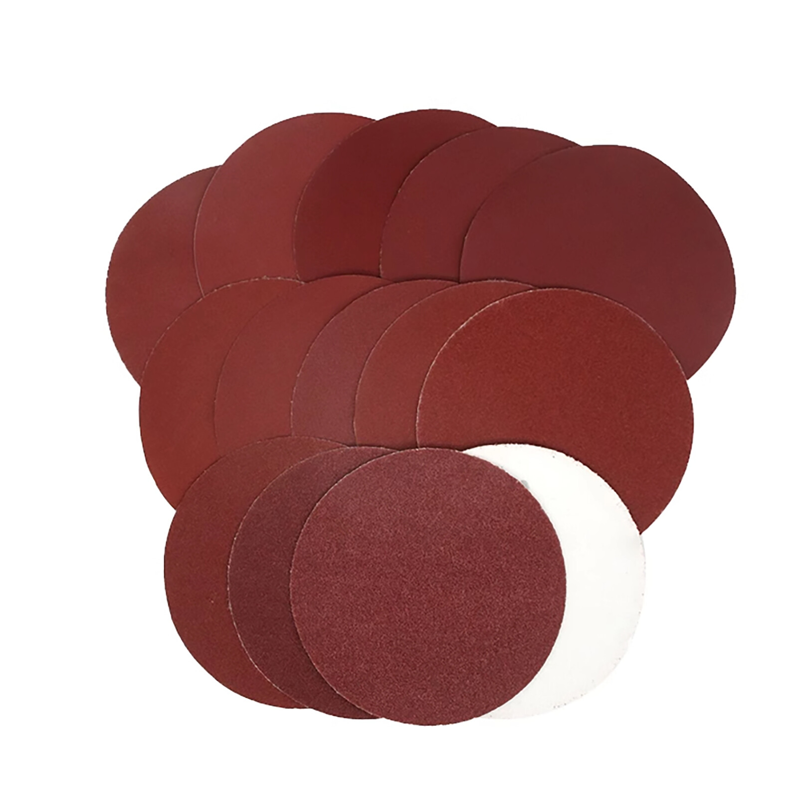 100mm Sanding Discs 4 inch Sander Pads Sandpaper 40 – 2000 grits Hook & Loop/Red