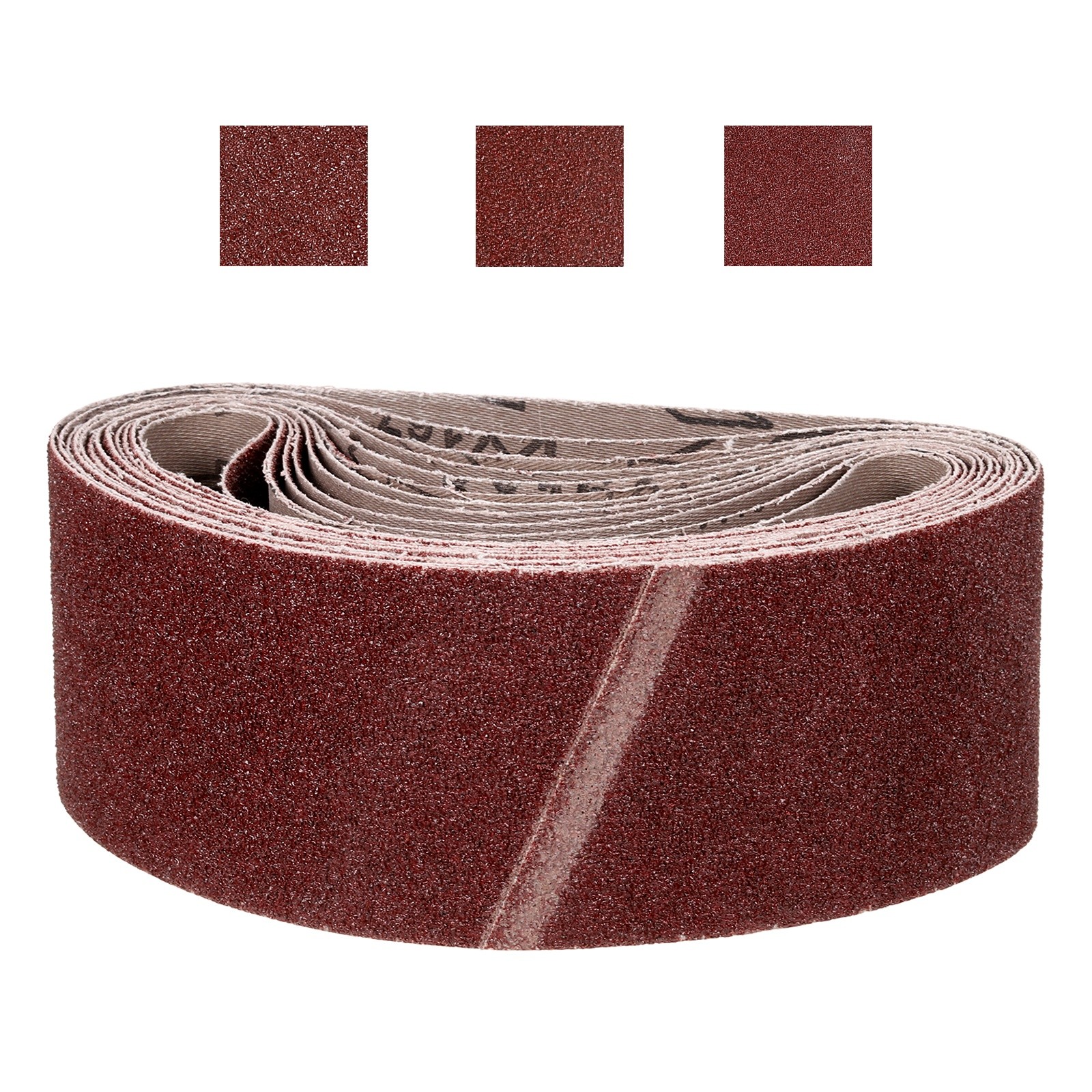 4 x 24 Inch Sanding Belt,15 Pcs 40/80/120 Grit Knife Sharpener Belts