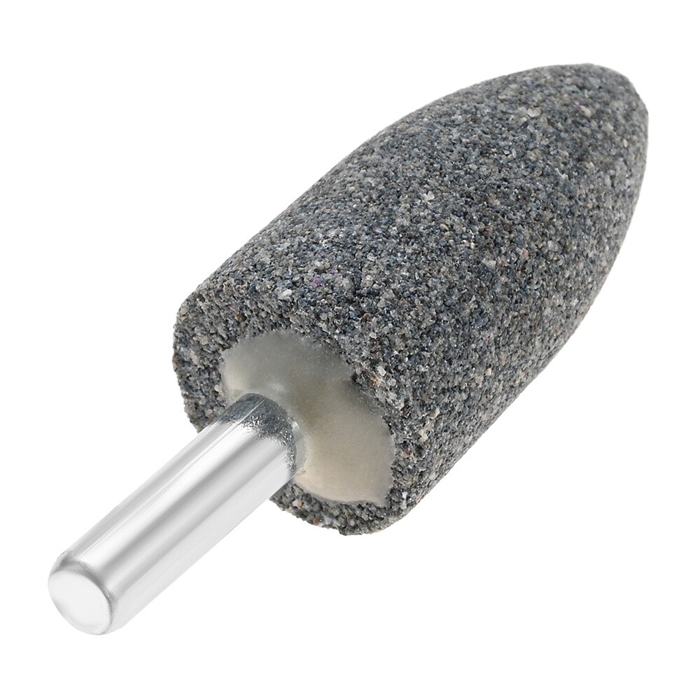 10PC Cone Shape Grinding Stones 20mm Aluminium Oxide Fit Electric Rotary Tool