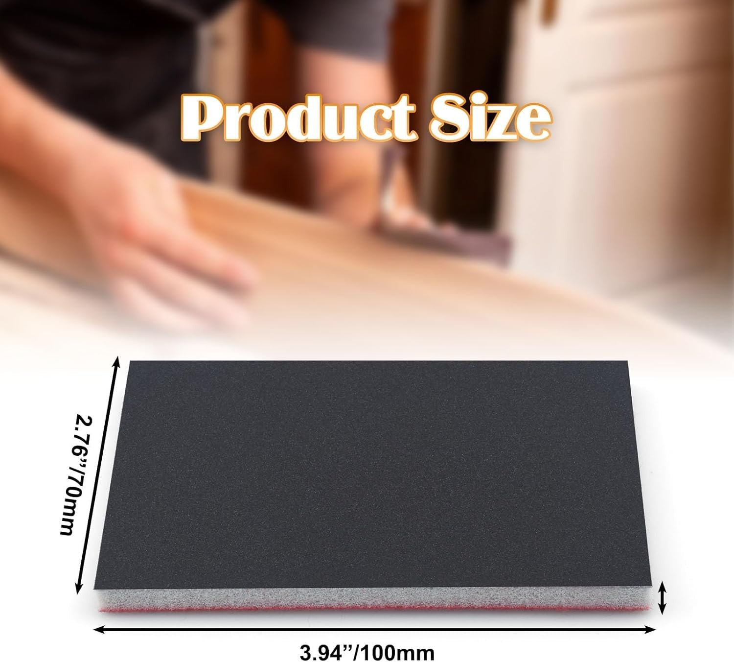 240 Grit Sanding Sponge 20 PCS Wet Dry Soft Foam Sanding Block Washable