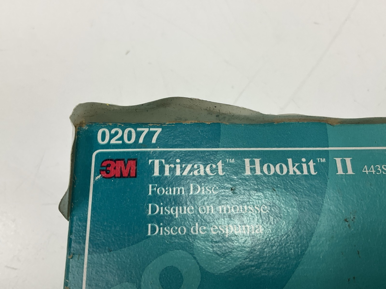3M 02077 Trizact Hookit 3″ Foam Abrasive Disc 3000 Grit, 15 Pcs