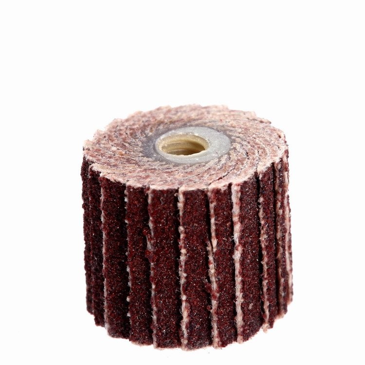 10Pcs Flap Wheel Head Sander Rod 240 Grit Polishing Grinding Power Rotary Tool