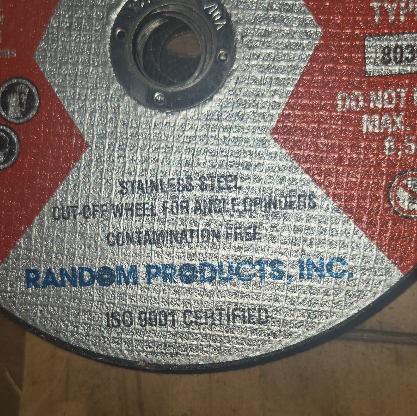 PTX Type 1 Cut-Off Wheel 7in x 1.6mm for Angle Grinder Stainless Steel 80367