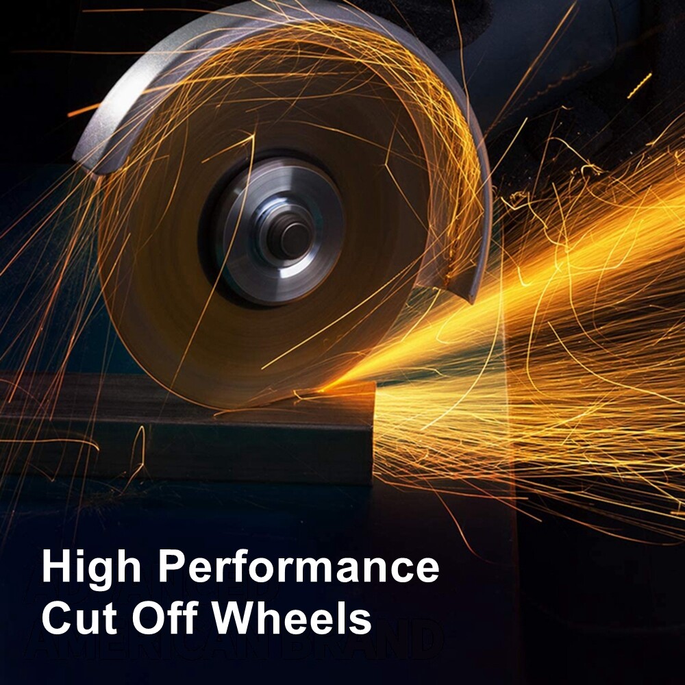 100 Pack 3″x1/16″x3/8″ Cut Off Wheels 75MM Metal Stainless Steel Cutting Discs