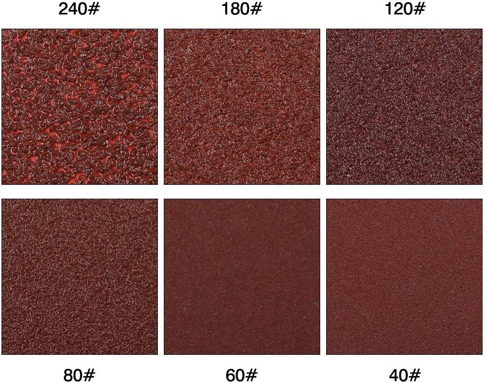 Versatile 100pcs Sandpaper Set for Oscillating Multi Tools – All Grits Included