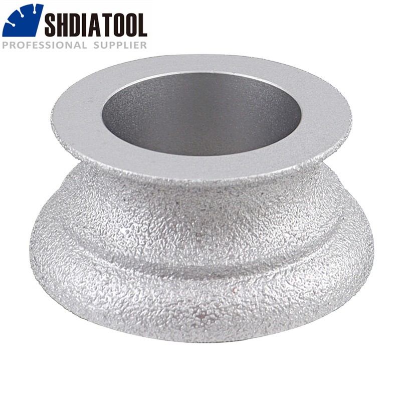 Diamond Vacuum Brazed Grinding Milling Chamfer Bits 3-3/8″ Granite Marble 85mm